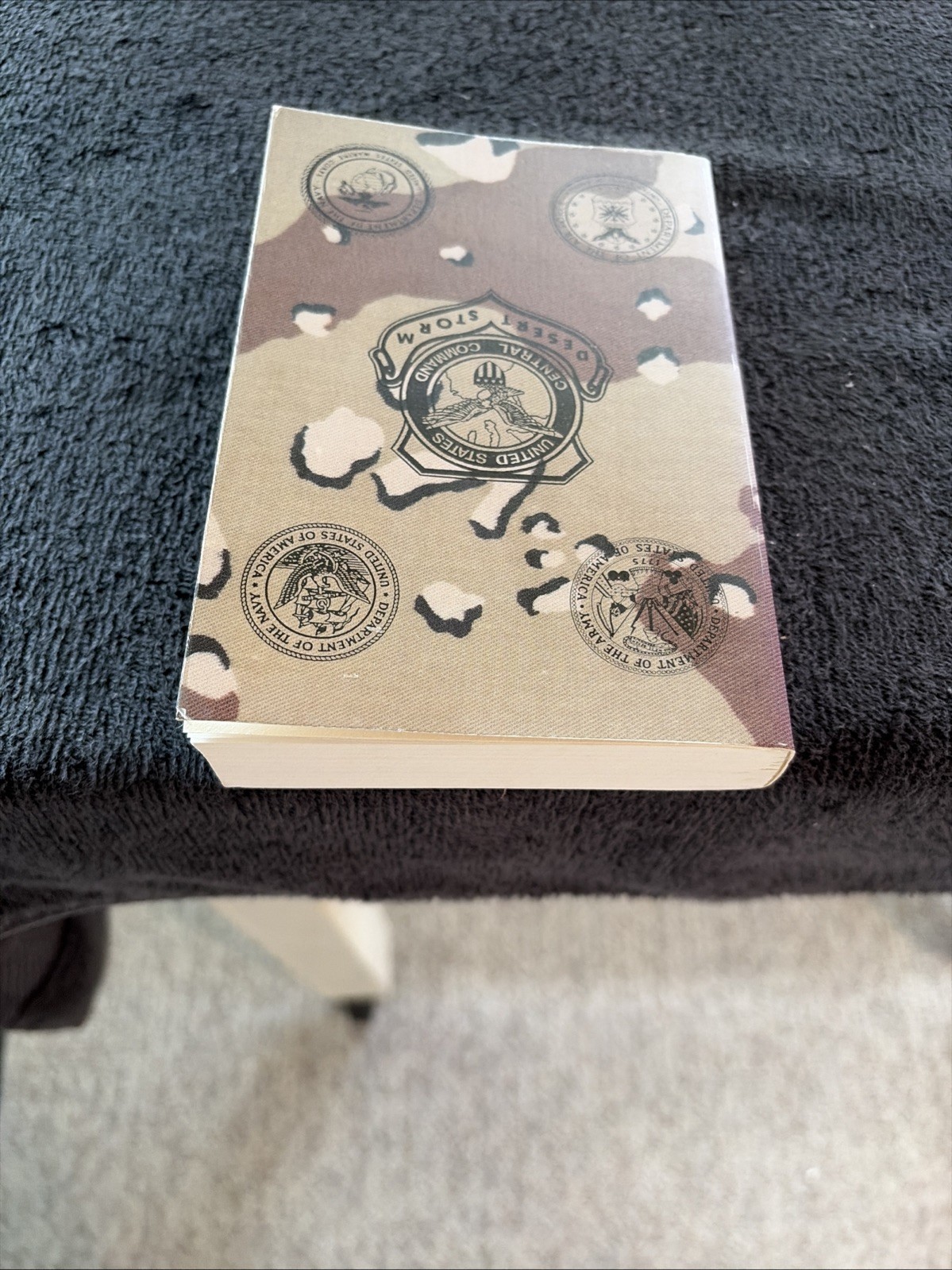 Desert Storm Era Bible US Central Command Good News English 1990s Pocket Size