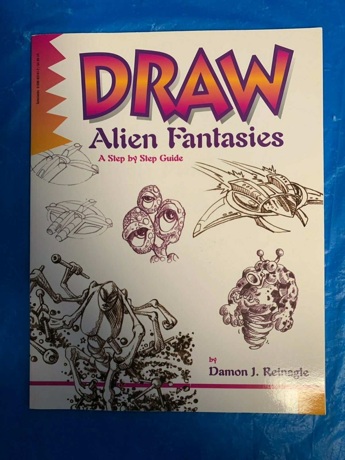 Drawing Books – Nifty Space Aliens/Nifty Cartoon Characters &Alien Fantasies – 3