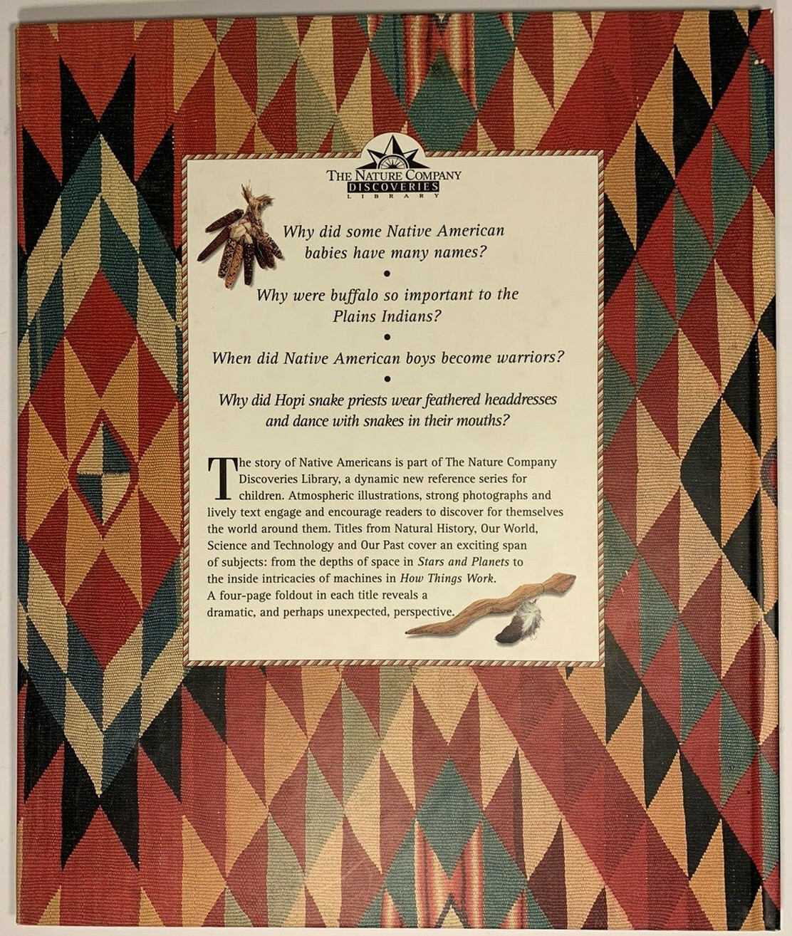 Nature Company Discoveries Library: Native Americans Judith Simpson Hardcover