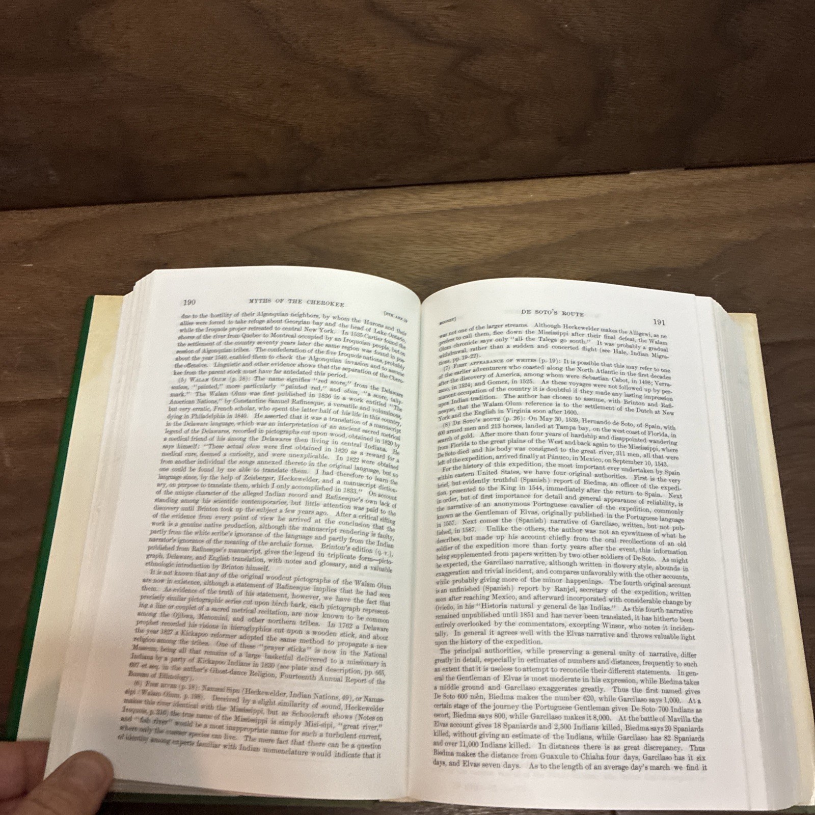 Myths of The Cherokee and Sacred Formulas of The Cherokees by James Mooney 1982