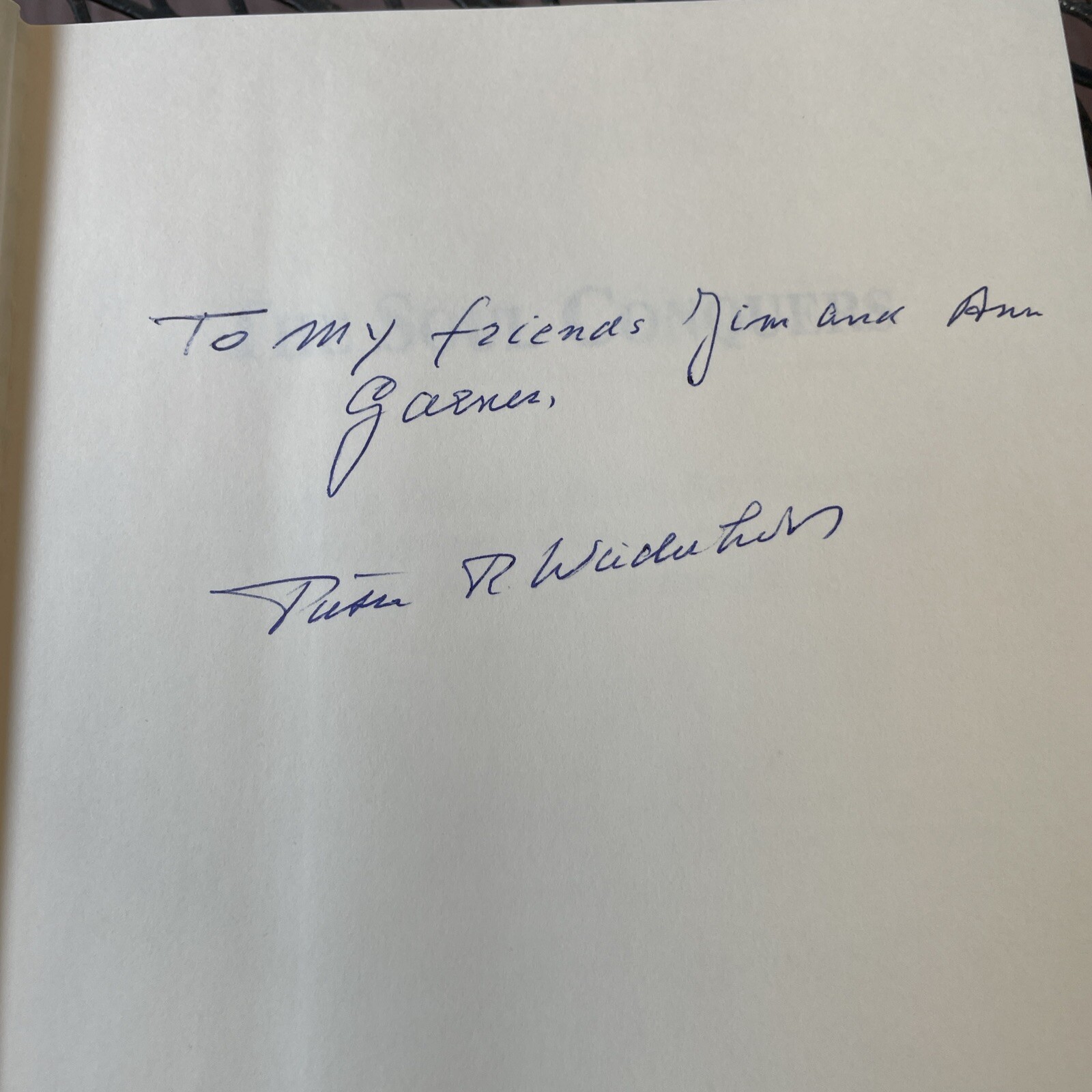 The Soul Conquers by Pieter R Wiederhold: Signed By Author, 2006, Xlibris Corp.