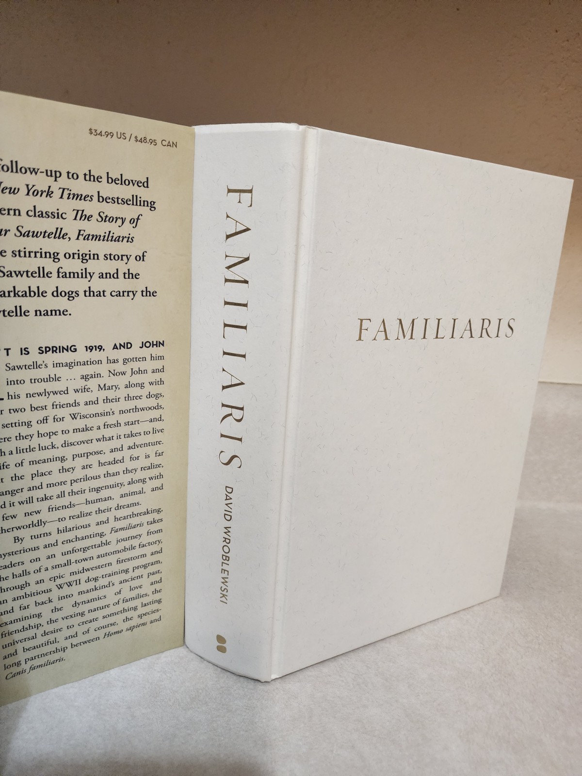 Familiaris David by Wroblewski, 2024 Hardcover w/ Dust Jacket Oprah’s Book Club