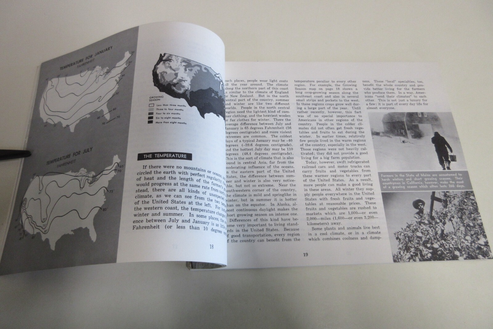 USA: Its Geography and Growth – United States Info. Service – 127 Pages – 1970s