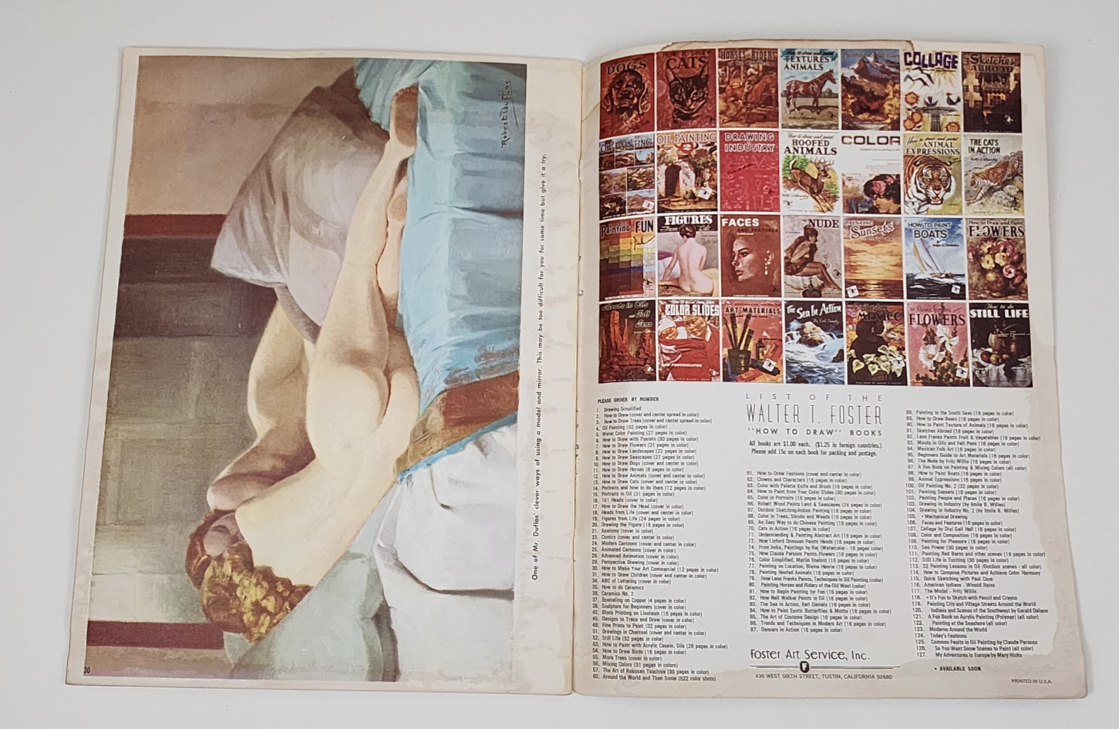 Vintage How To Draw Book The FIGURES FROM LIFE Fritz Willis & Walter T. Foster