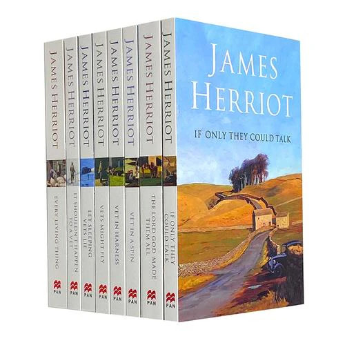 The Complete James Herriot Collection 8 Books Box Set 1-8 By James Herriot NEW