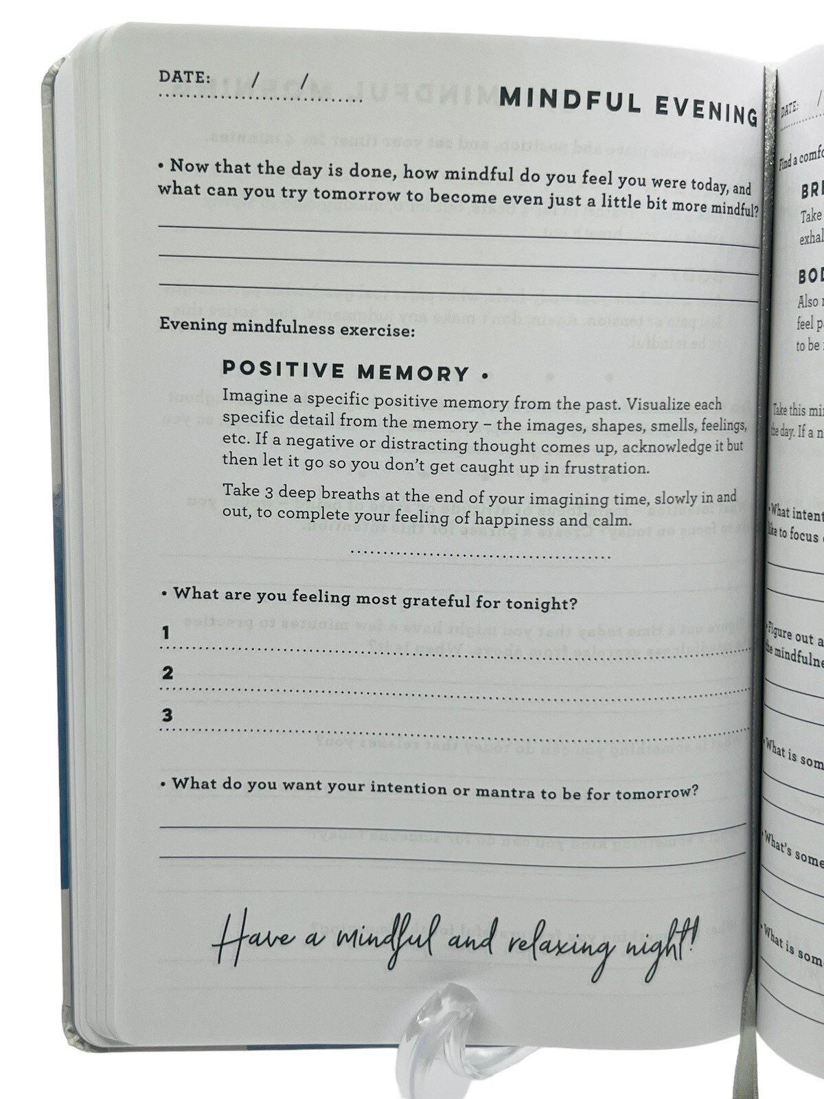 The Mindfulness Guided Daily Journal 260 Pages 8×6 in Softcover Gift Men Women