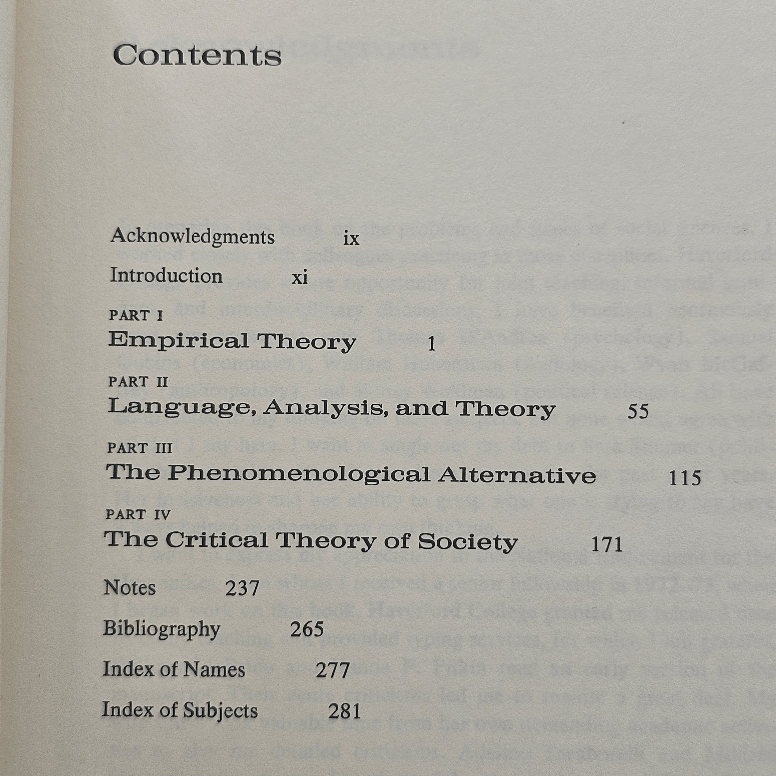 The Restructuring Social Political Theory Bernstein 1976 HC w/DJ 1st Ed