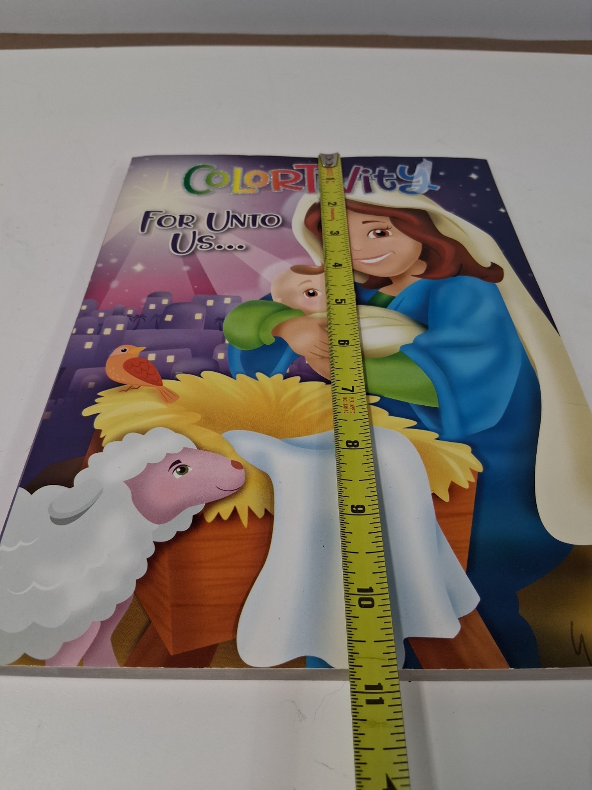 ColorTivity For Unto Us Christmas Nativity Coloring Activity Book Dreamtivity