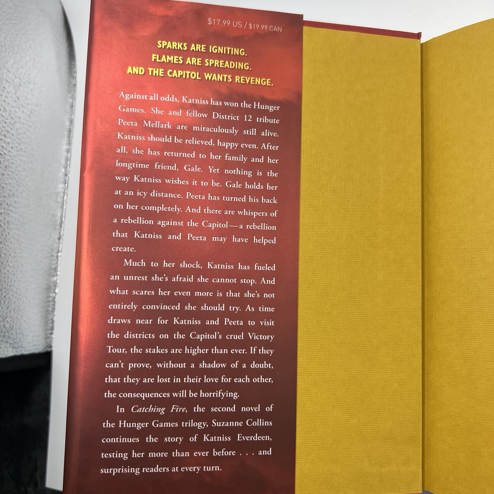 Hunger Games Trilogy Set of 3 Mixed Books – 2 Hard Cover Books and 1 paperback