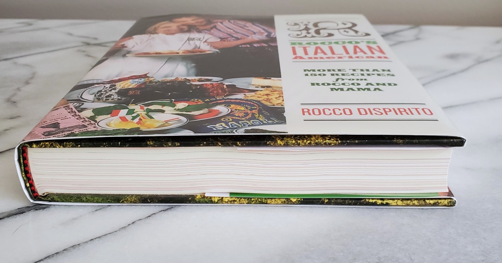 *Signed Bkplte ROCCO’S ITALIAN AMERICAN Rocco Dispirito & Mama Cookbook 2004 1st