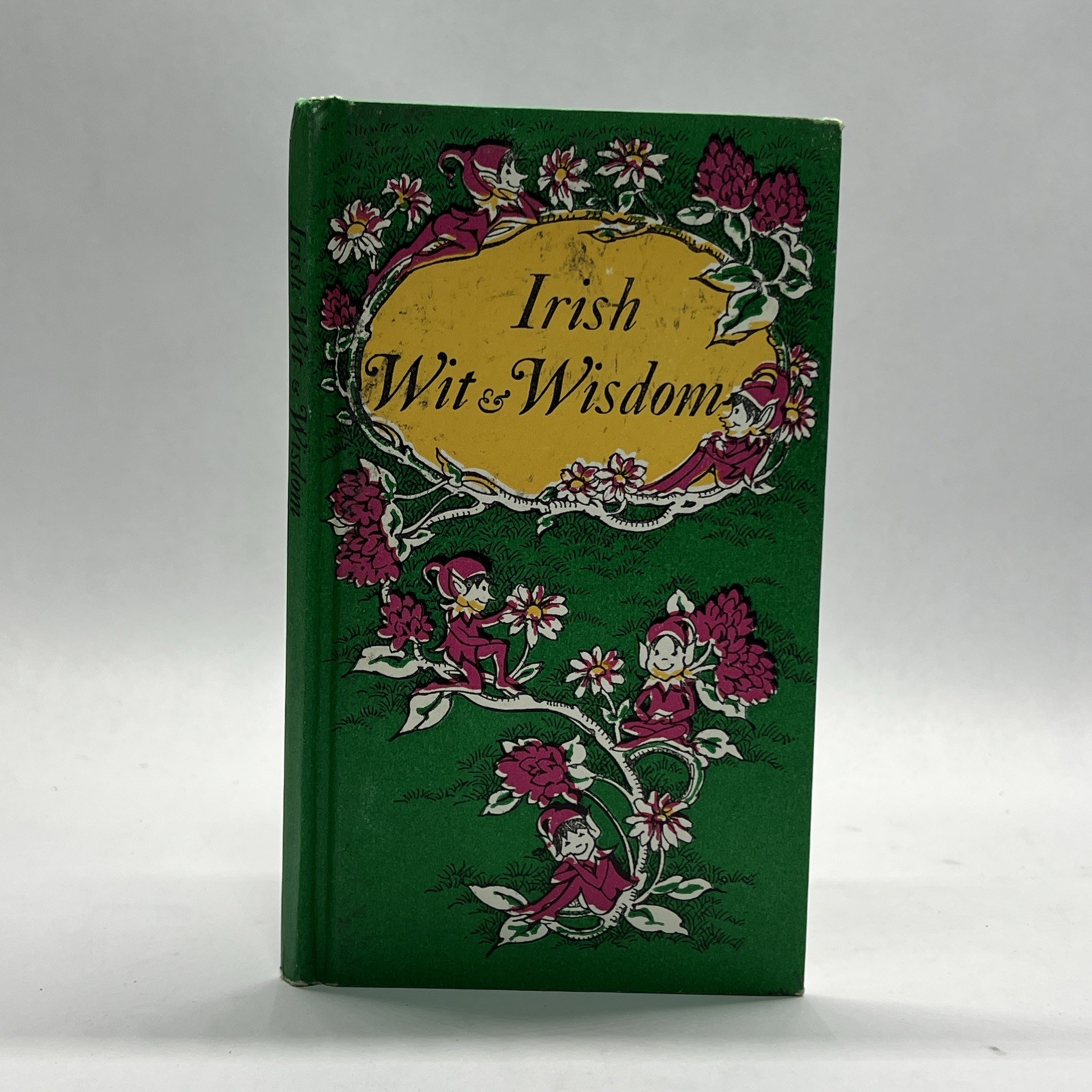 1976 Irish With & Wisdom Peter Pauper Press HC