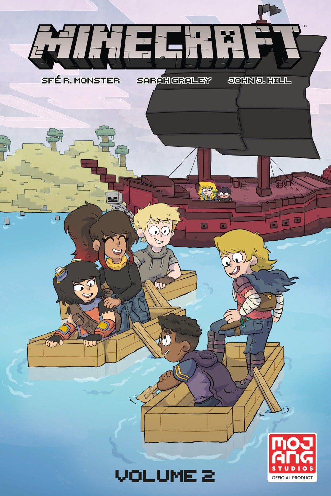Minecraft Volume 2 (Graphic Novel) (Minecraft, 2), Monster, Sfé R., Very Good Bo
