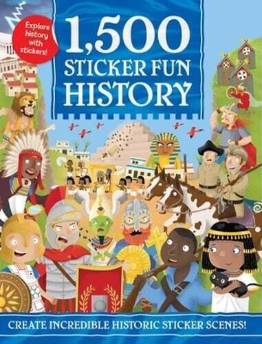1,500 Sticker Fun History by Joshua George: BRAND NEW