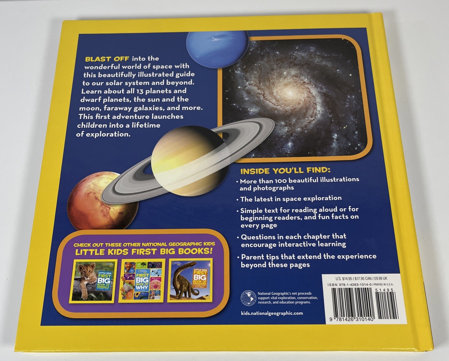 National Geographic Little Kids First Big Book of Space By Catherine D Hughes