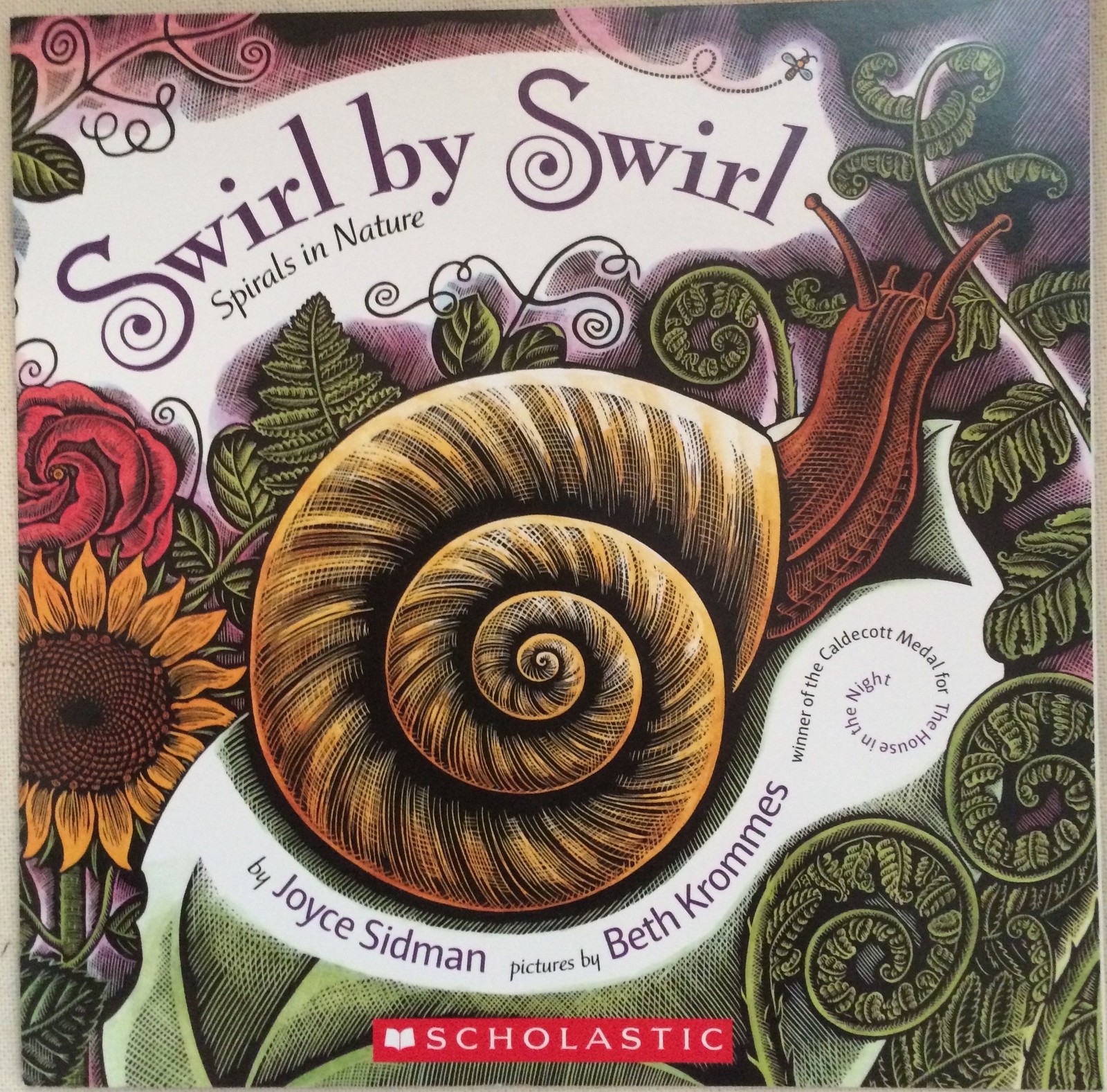 Swirl By Swirl (Spirals in Nature) – Joyce Sidman – Acceptable – See conditi…