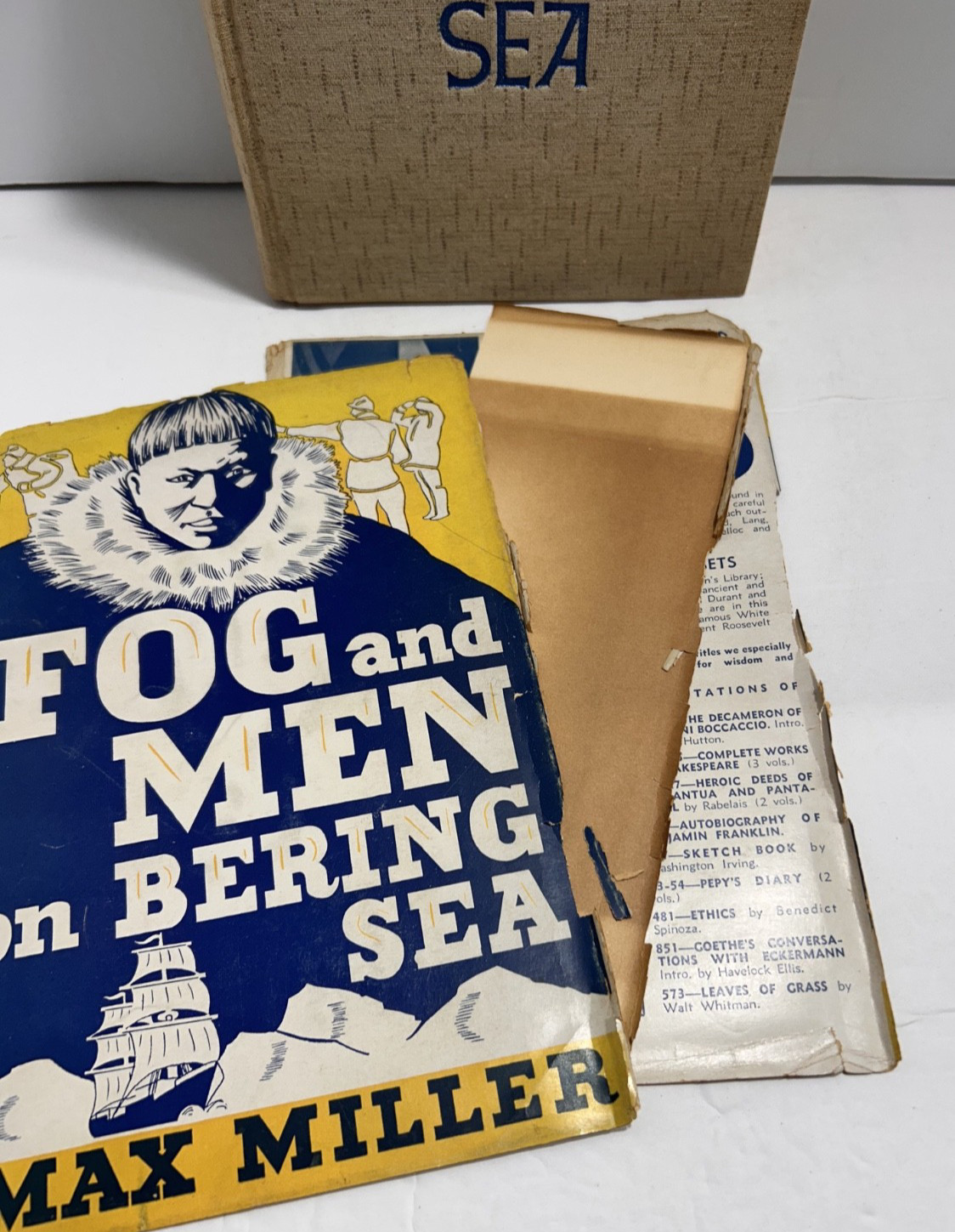 Fog and Men on Bering Sea by Max Miller