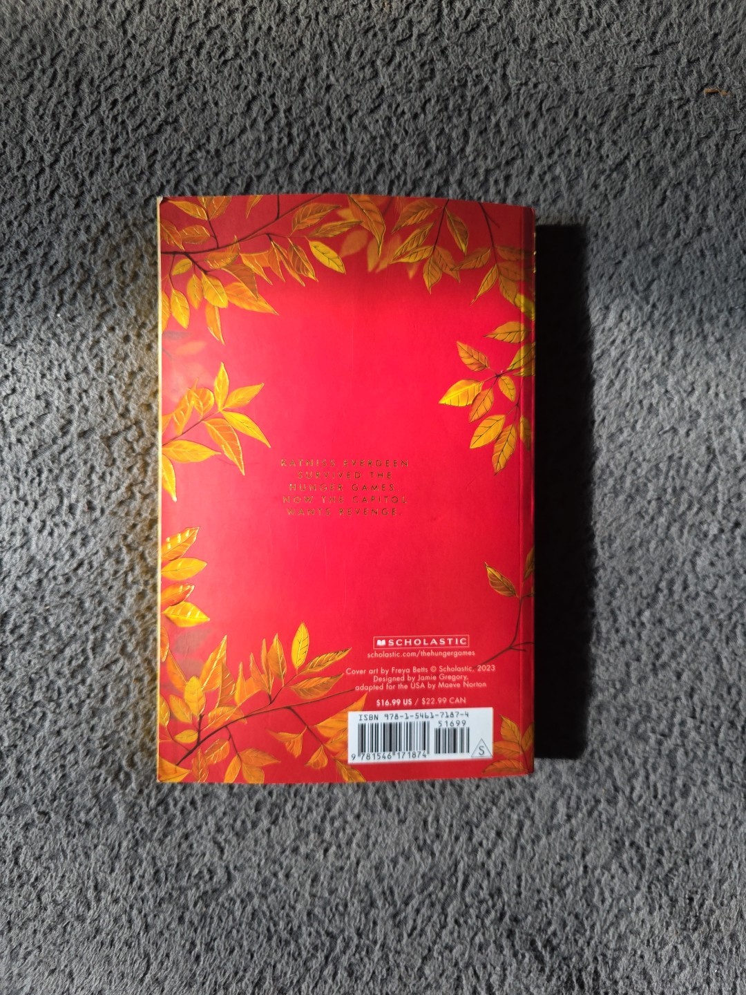 The Hunger Games Catching Fire-Deluxe Version by Suzanne Collins Paperback