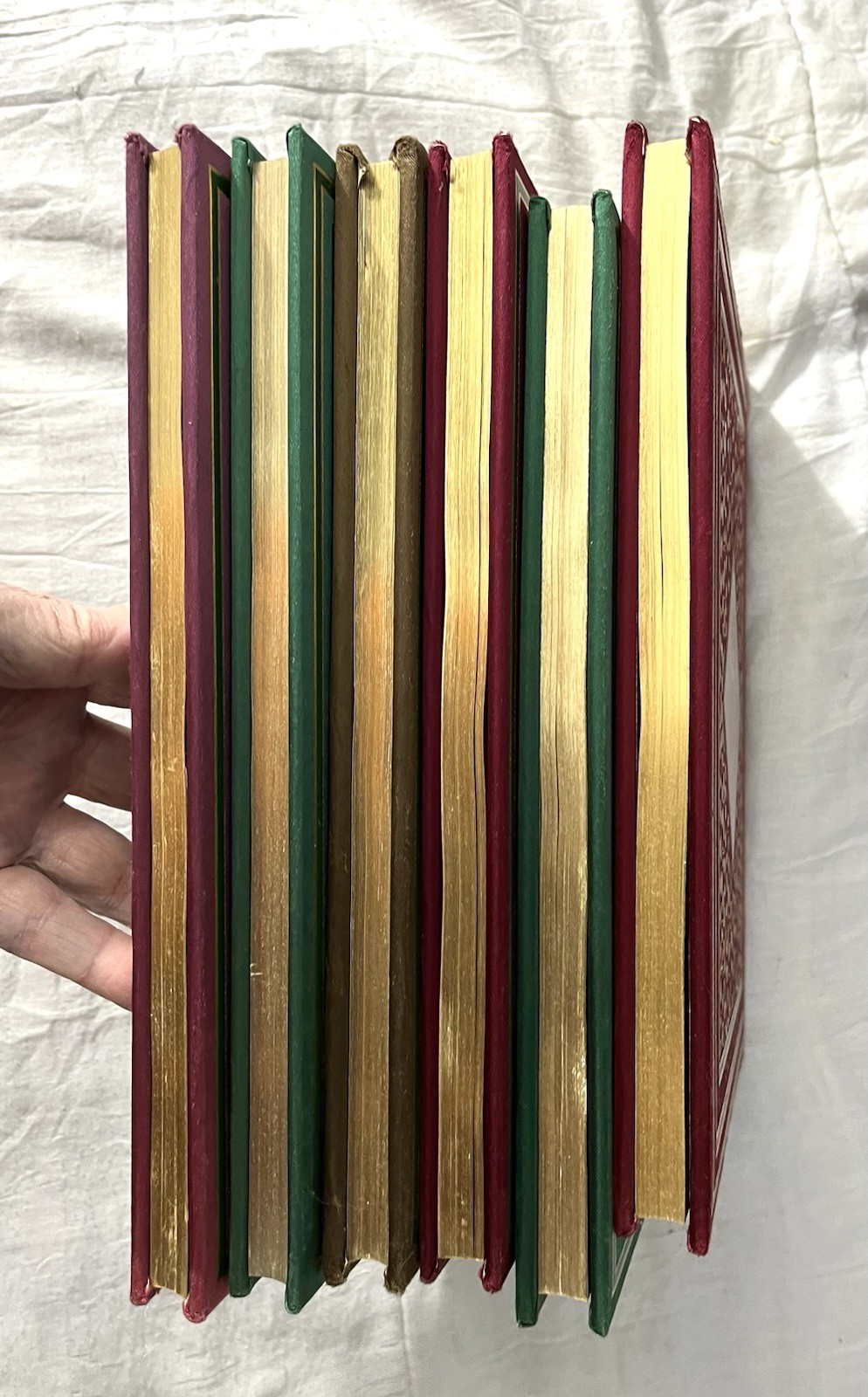 Treasures of the World Stonehenge Press, 12 Volumes, Fine Binding Rare