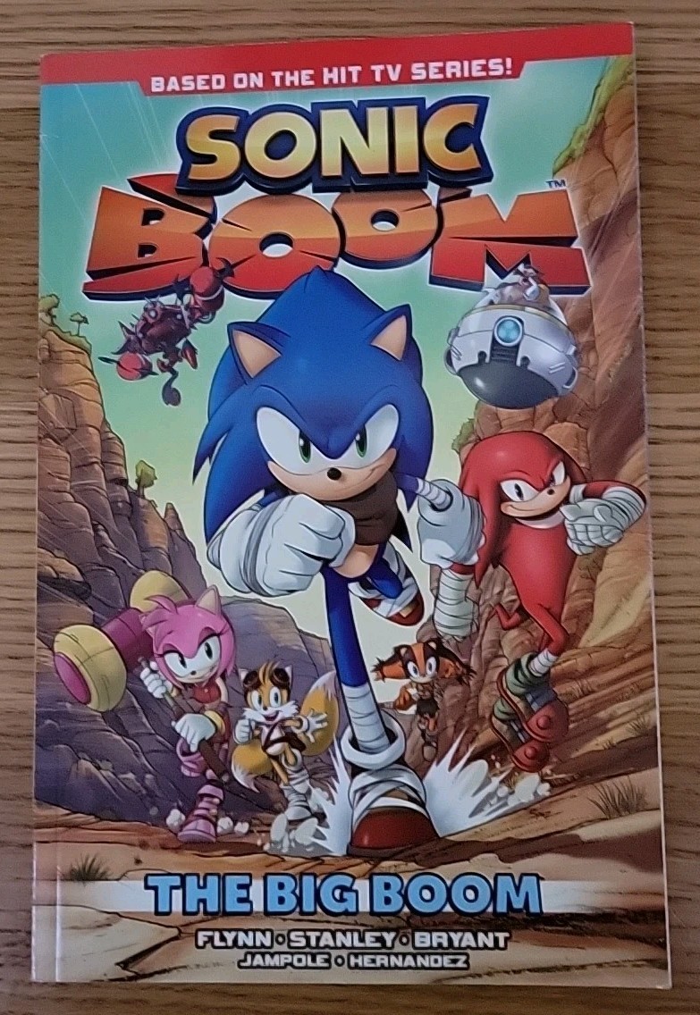 Sonic Boom Vol. 1: The Big Boom – Sonic Scribes 2016 – NEW – ISBN 9781627389839