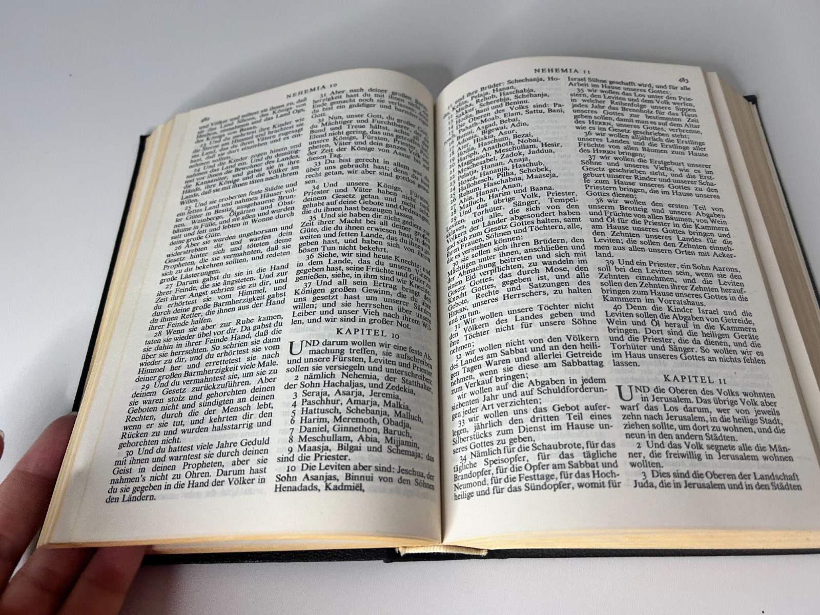 German Holy Bible – Die Heilige Schrift – Hardcover