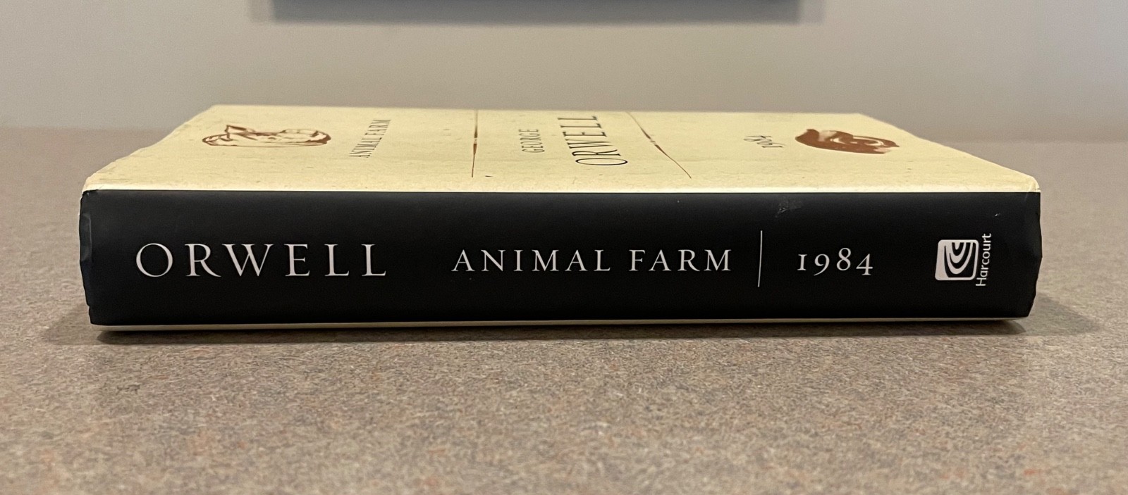 Animal Farm & 1984 George Orwell (First Edition, 25th Printing Hardcover DJ)