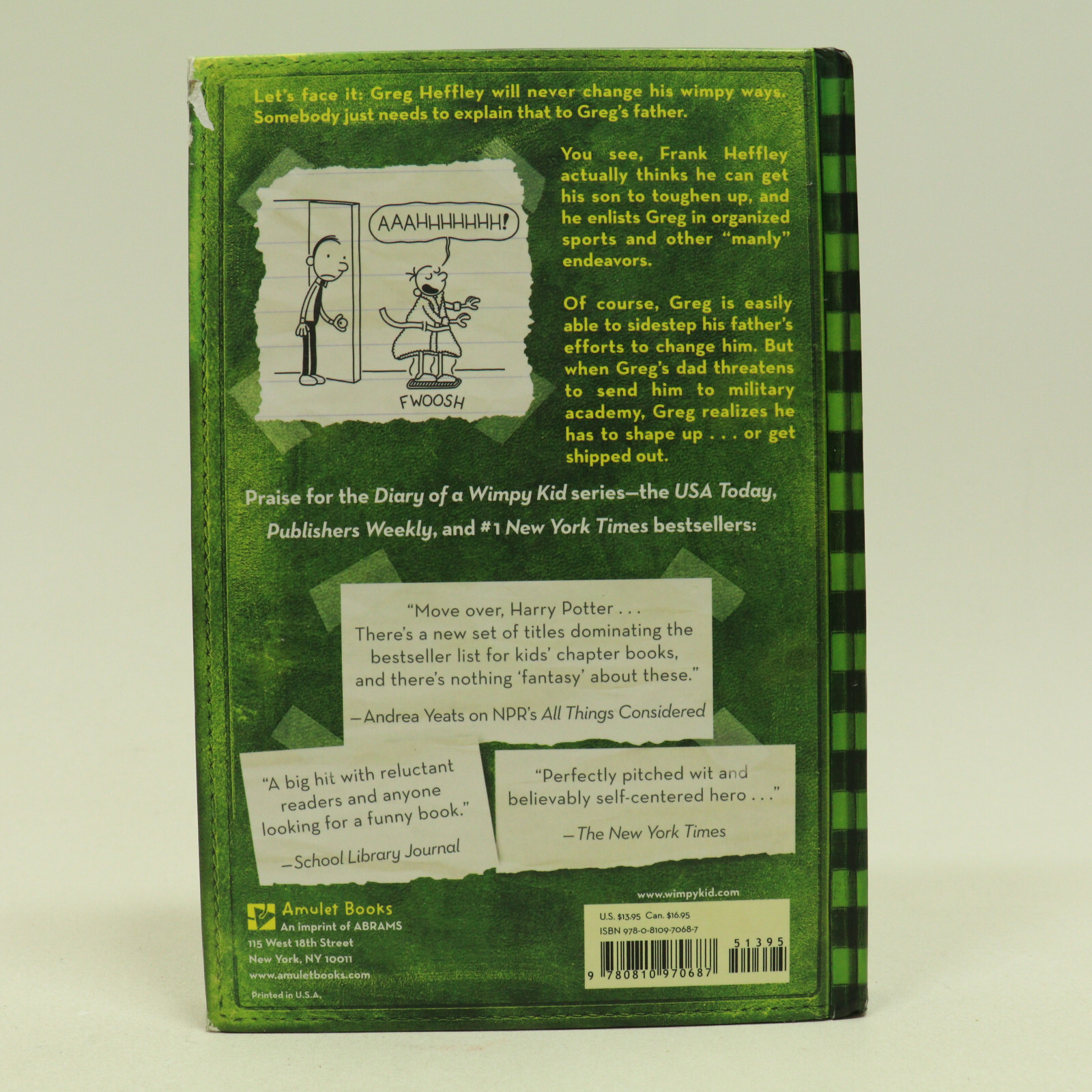 Lot 2 Diary of a Wimpy Kid Hardcover Books 3 8 Very Good