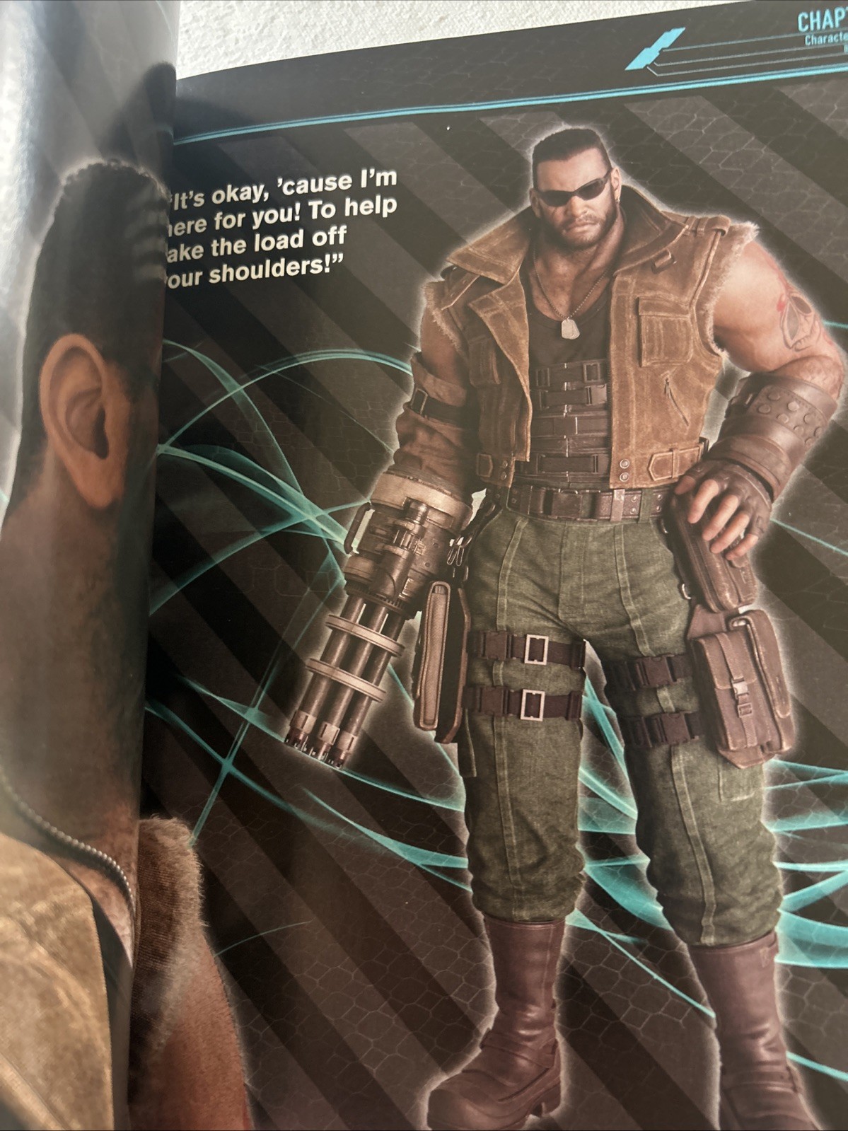 Final Fantasy VII Remake World Preview Hardback Art Book Br6