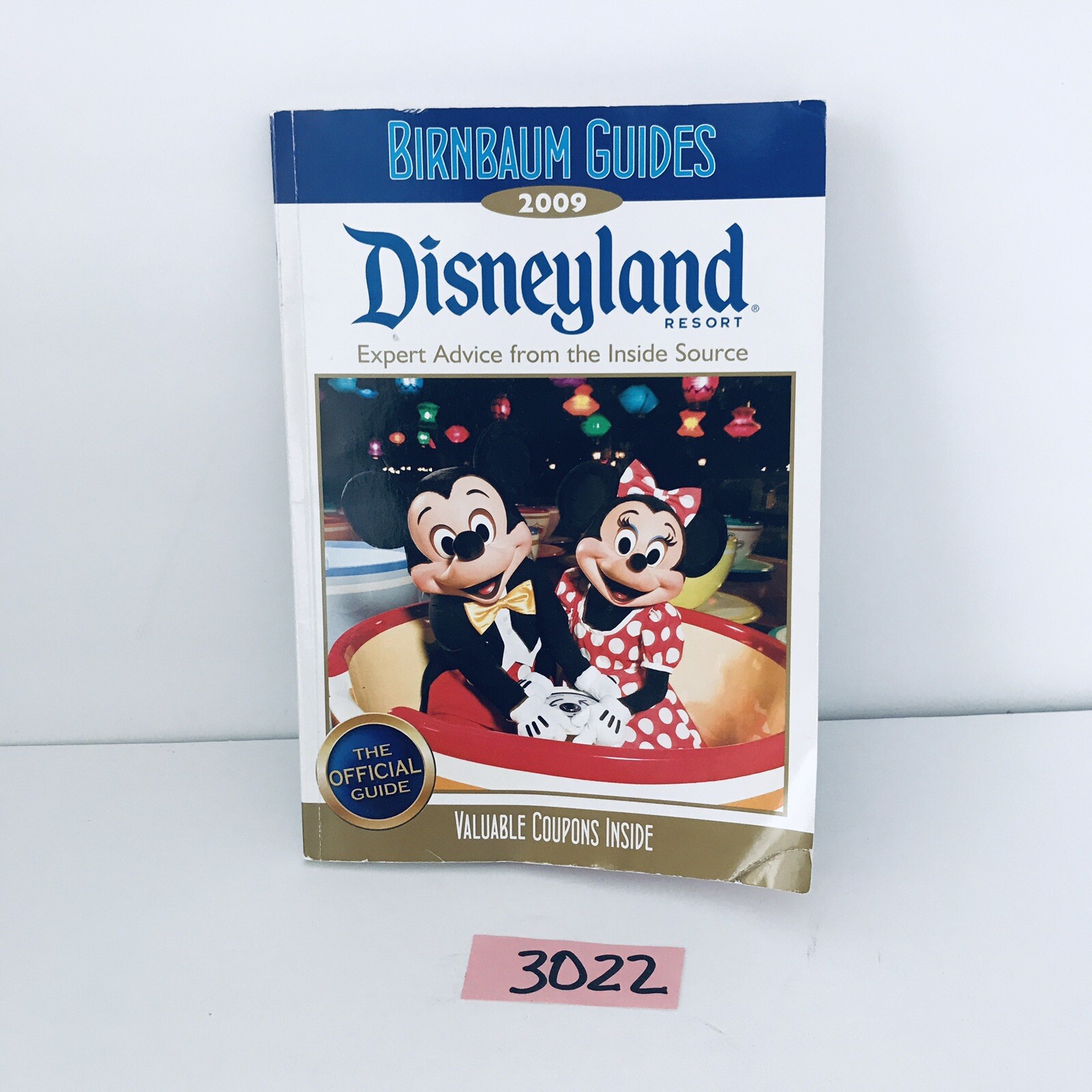 VTG Travel Guide Map For Disneyland Calif Resort 158 Pages By Birnbaum 2009 EUC