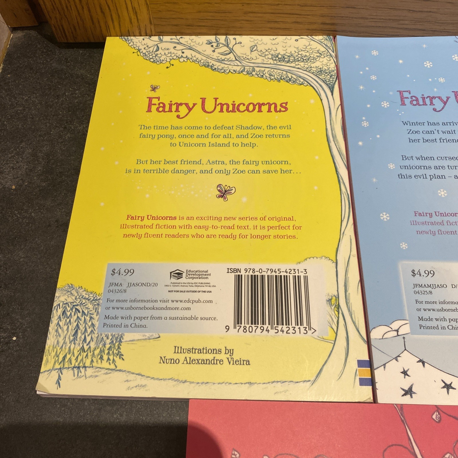 Fairy Unicorns Book Series Set of 5 Paperbacks by Zanna Davidson – MINT