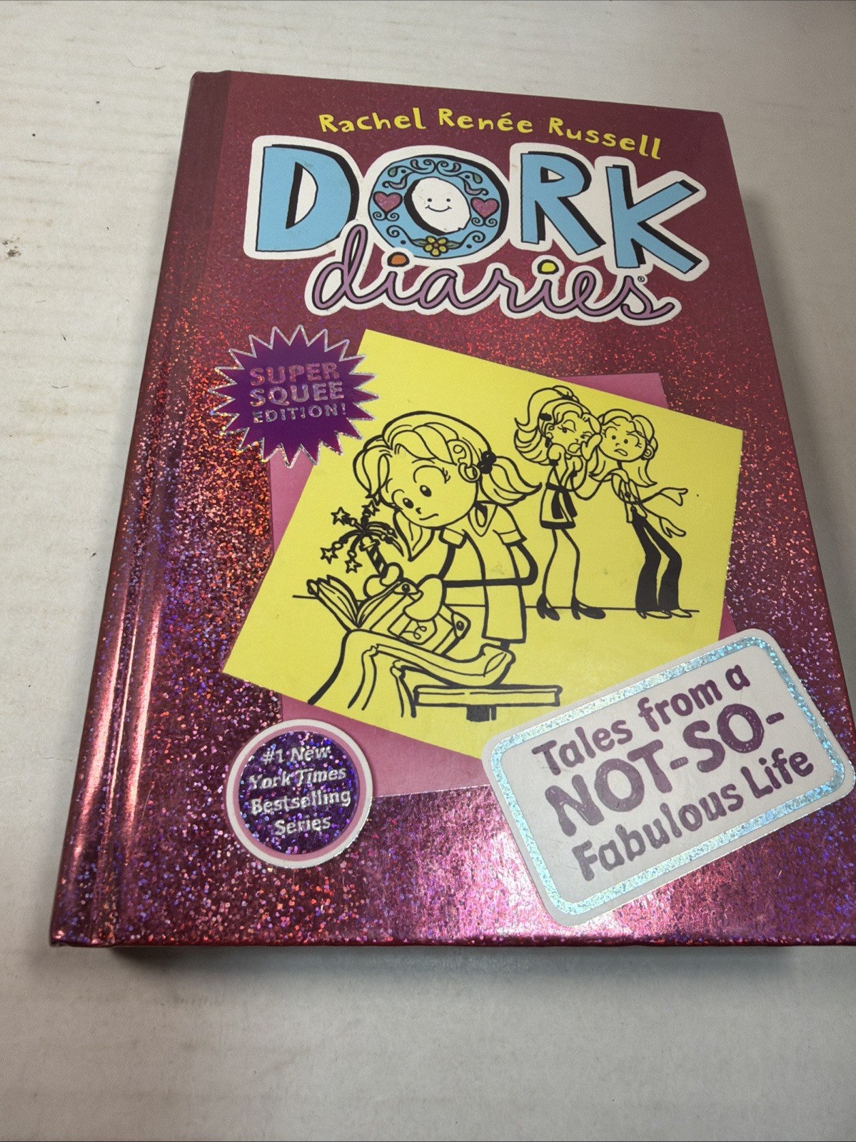 Dork Diaries by Rachel Renée Russell Lot Of 6 Books – 1, 2, 3, 8, 9, 11