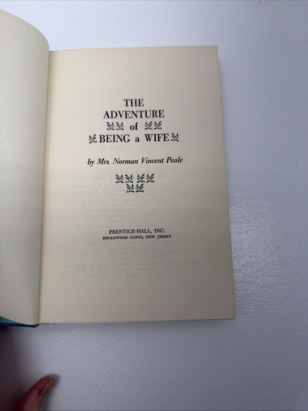 The Adventure of Being a Wife – Mrs. Norman Vincent Peale HD/DJ 1971
