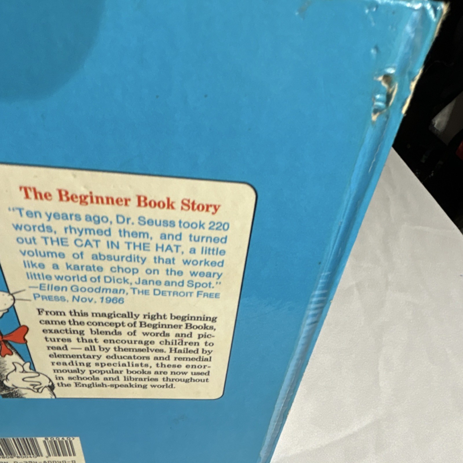 Bright & Early Books HC 4-Book Lot Dr. Seuss/LeSieg/Frith I Can Read!
