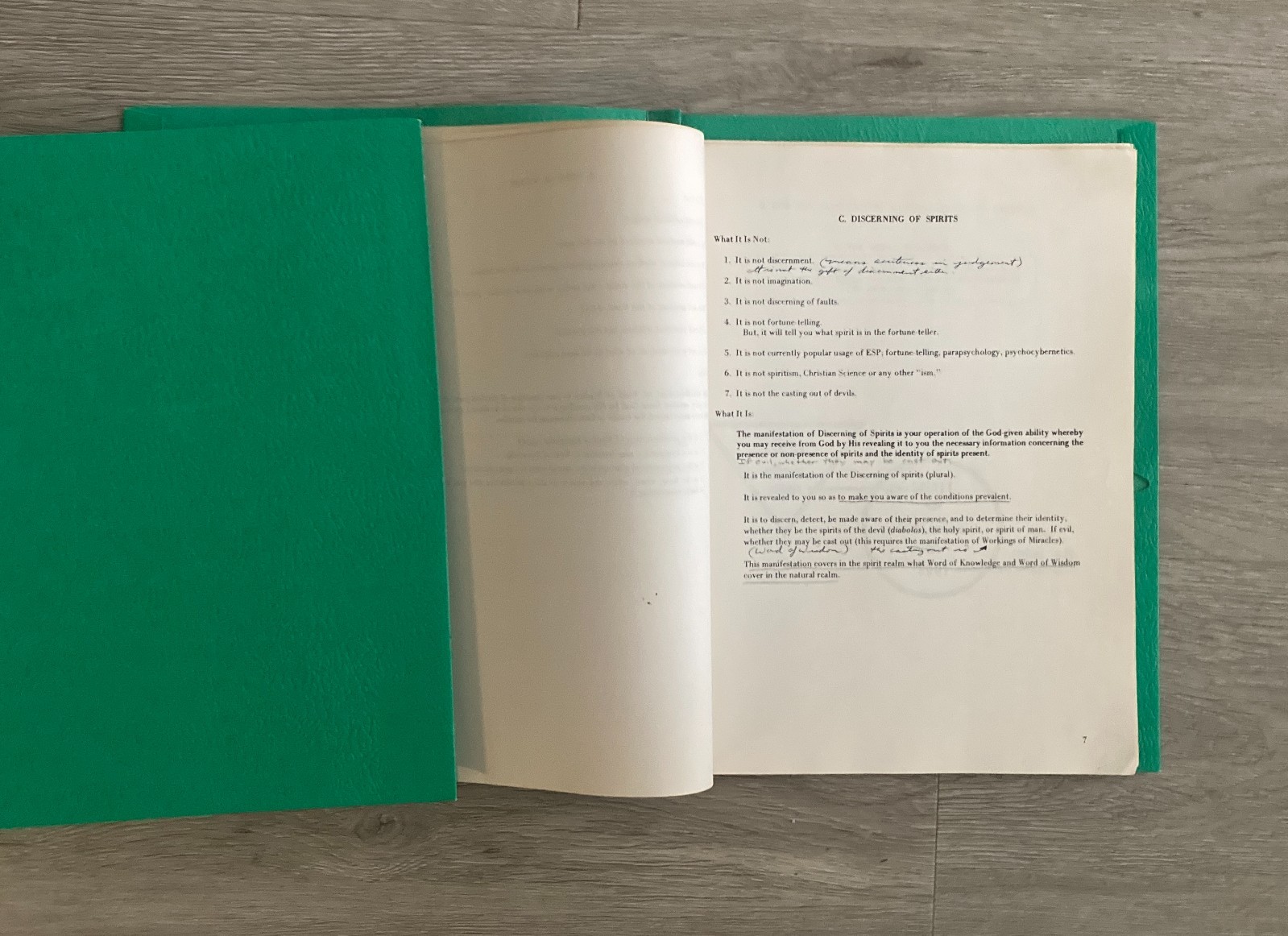 Advanced Class PFAL Syllabus, 1974 – Dr. Victor Paul Wierwille, 34 pages
