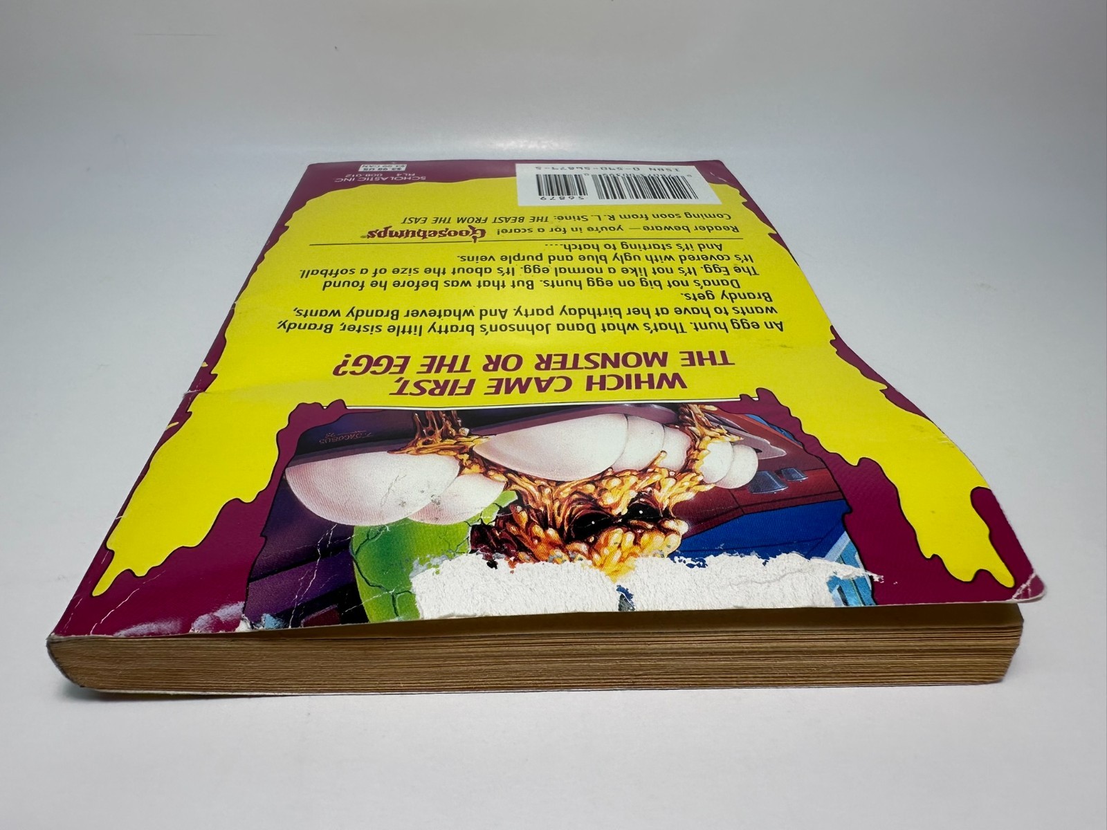 1st Print #42 Egg Monsters From Mars Goosebumps Original R.L. Stine BARGAIN BIN