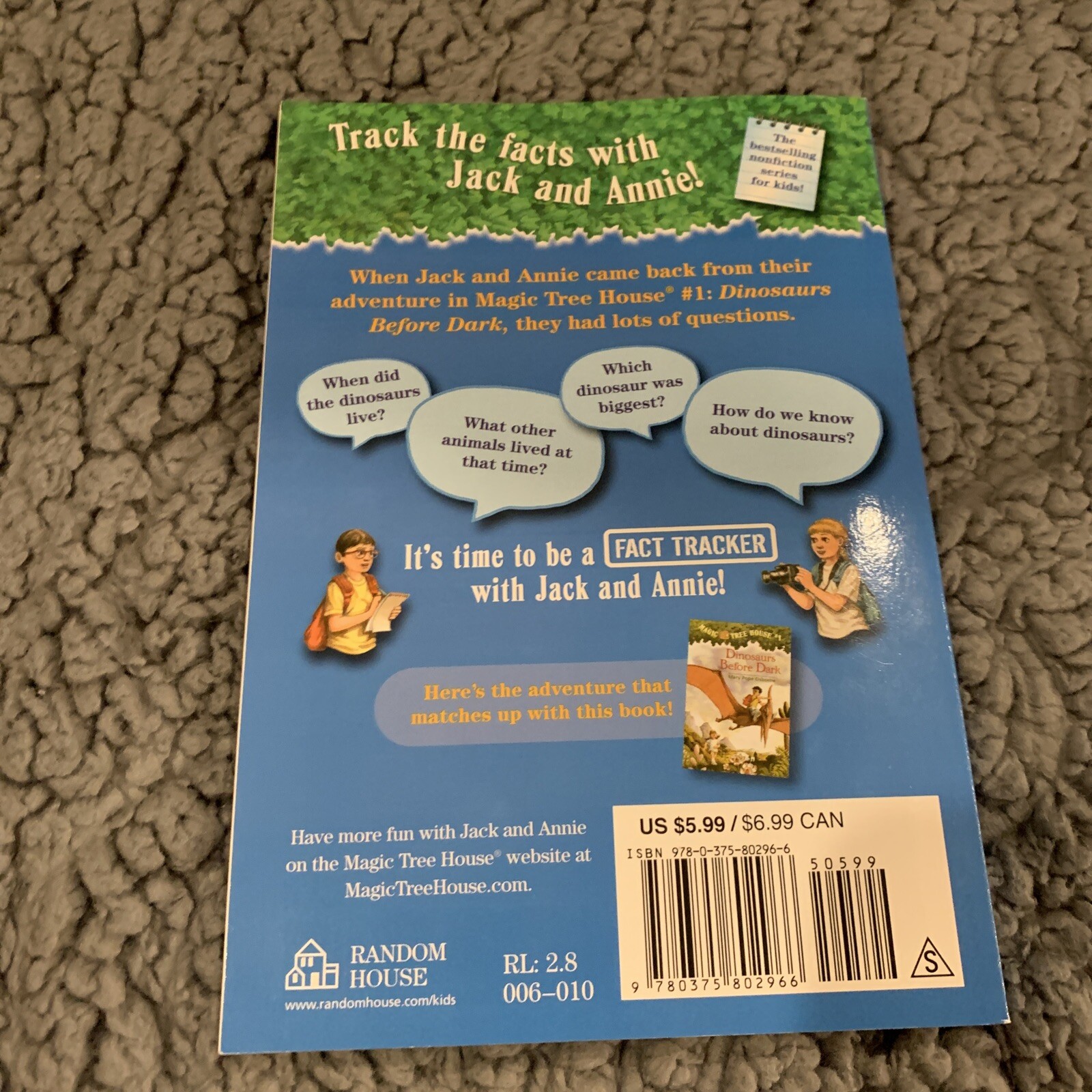Dinosaurs: A Nonfiction Companion to Magic Tree House #1: Dinosaurs Before Dark