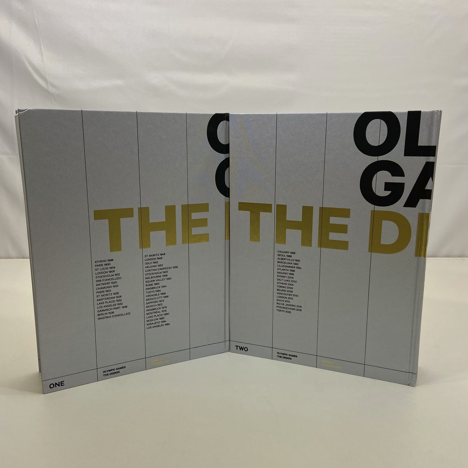Olympic Games The Design 2 Vol Box Set 1896-2020 Markus Osterwalder 2020 Niggli