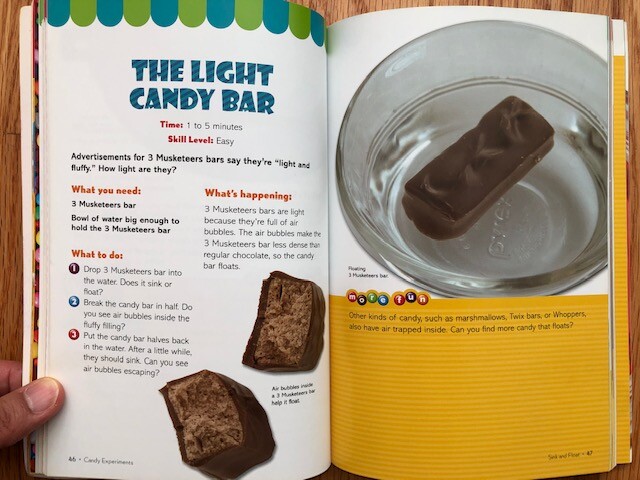 Candy Experiments: By Leavitt, Loralee (Paperback, 146 pages very clean)