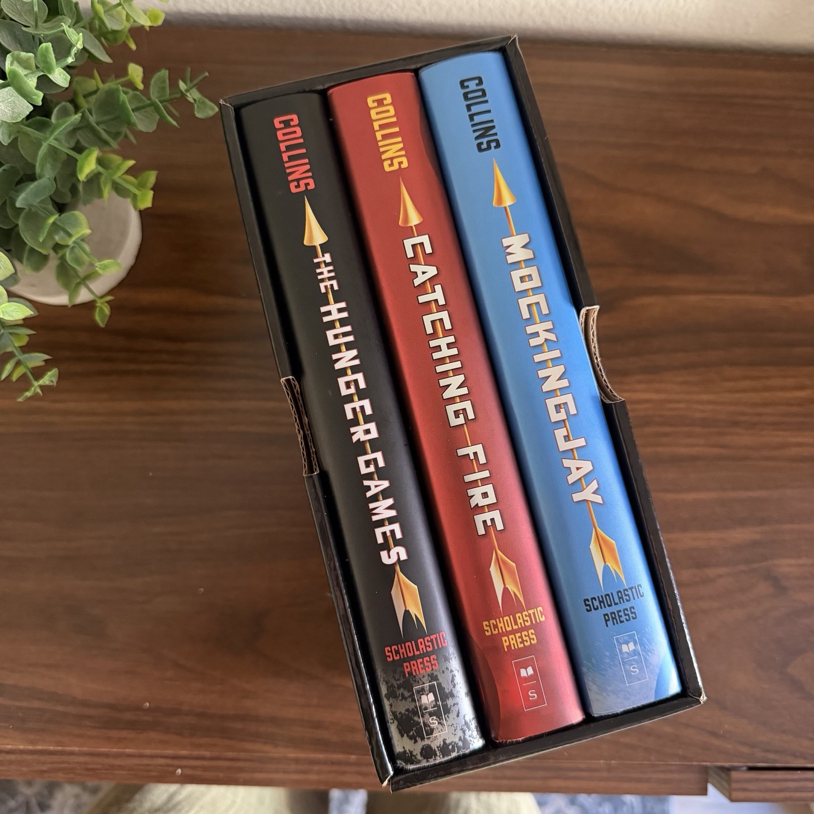 Original Hunger Games Trilogy Boxed Set by Suzanne Collins Hardcover