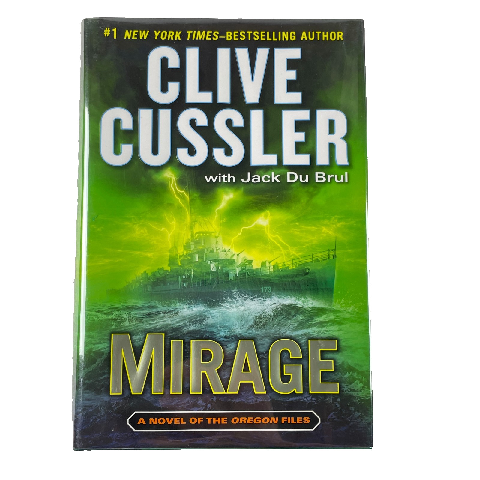 Mirage by Clive Cussler, Jack Du Brul – Signed 1st Ed 2013 Oregon Files