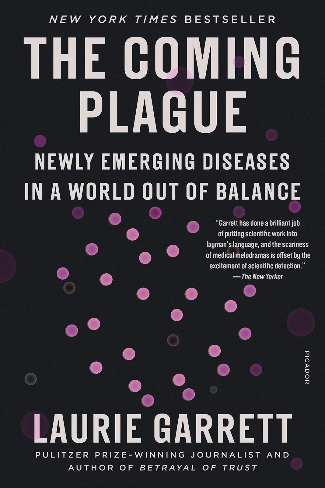The Coming Plague – paperback Garrett, Laurie