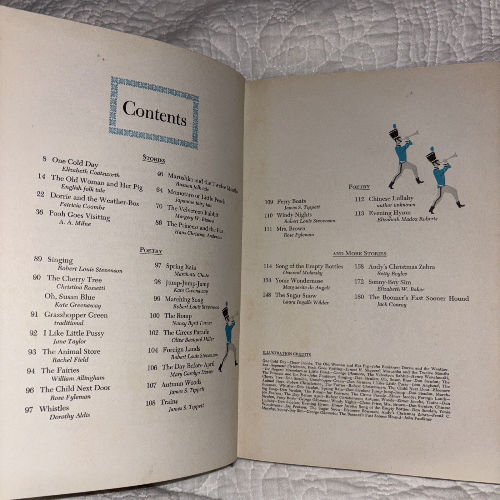 Child Horizons Books: Parade Of Stories – Illustrated Hardcover Vintage – 1973