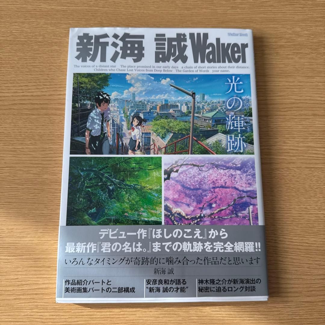 Makoto Shinkai Walker Tracing the Luminous Footprints