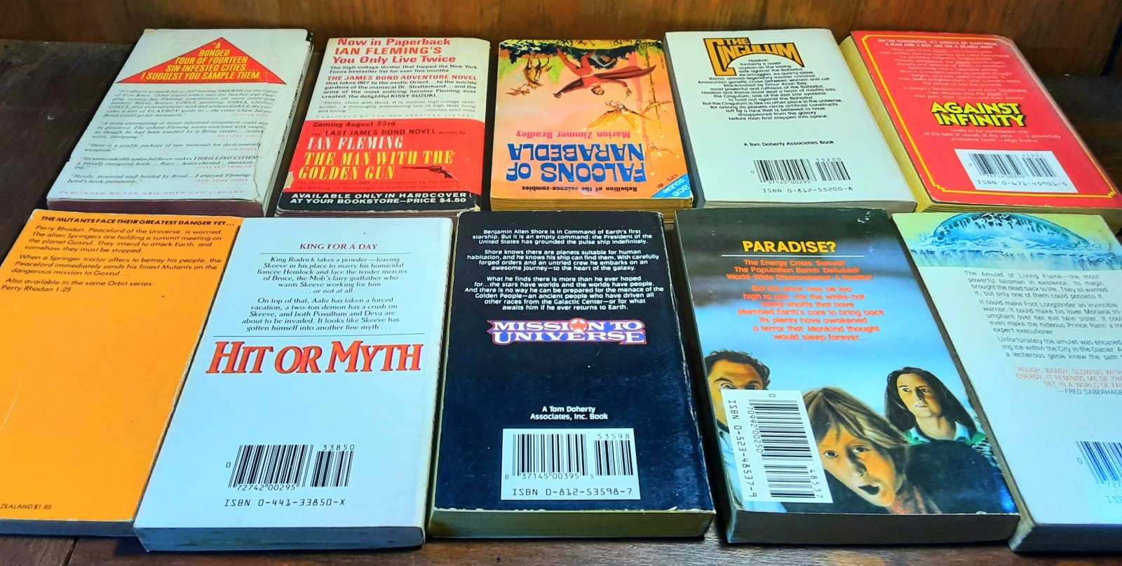 Wholesale Lot 70 Misc Vintage Sci-Fi/Fantasy Paperback Books Poul Anderson More
