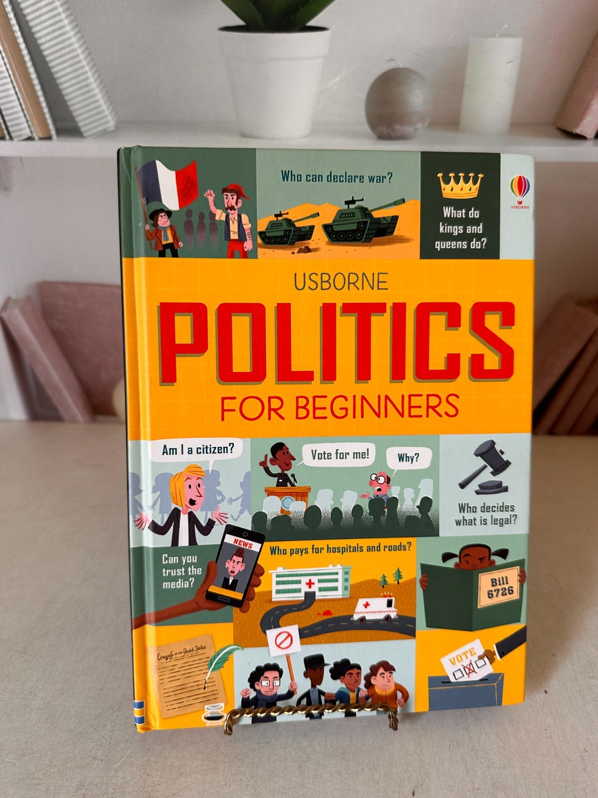 Politics for Beginners By Alex Frith, Rosie Hore Hardcover