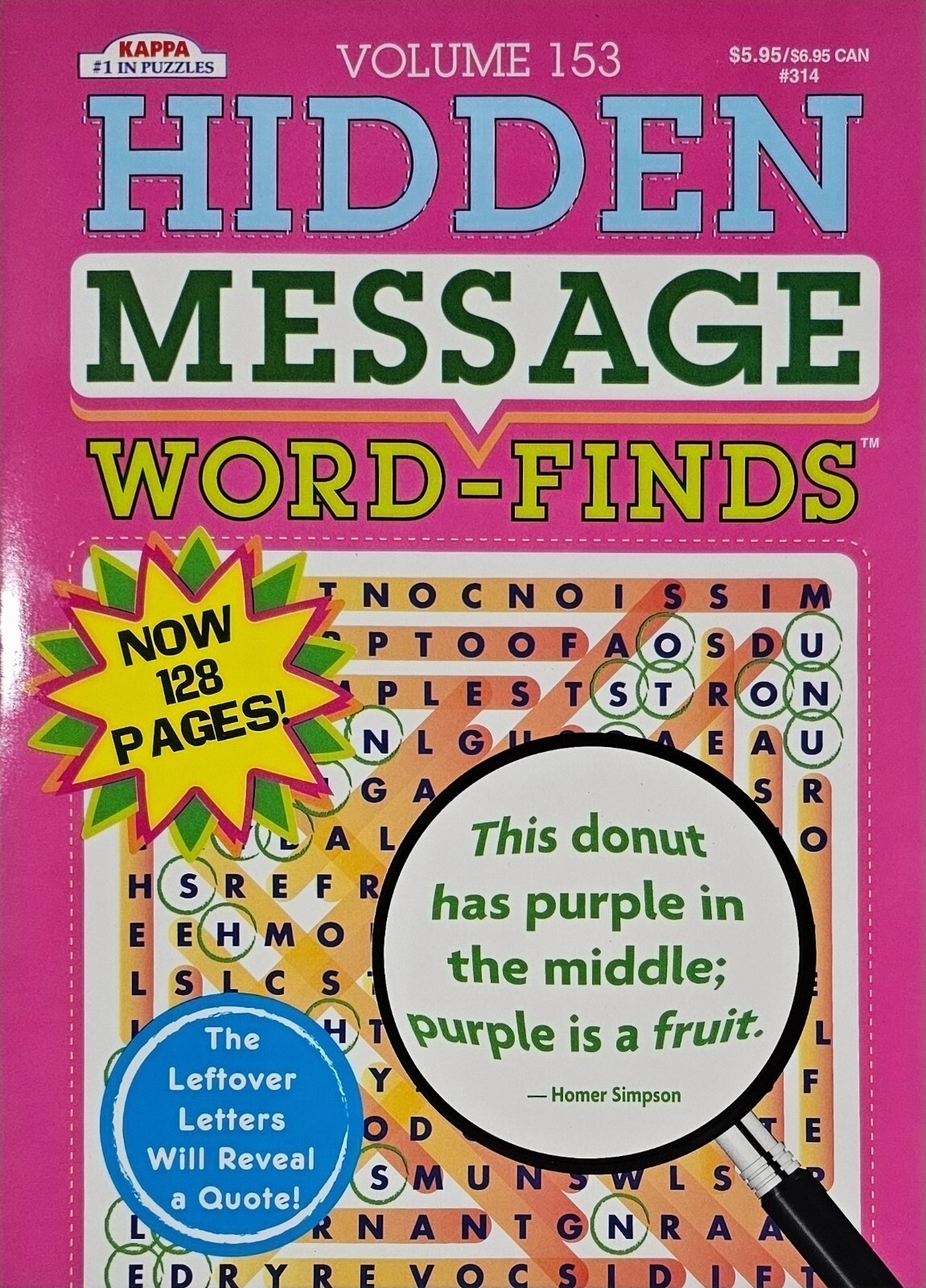 Hidden Message Word-Finds Puzzle Books Kappa Games,Search,Hunt~Pick up to 15Vols