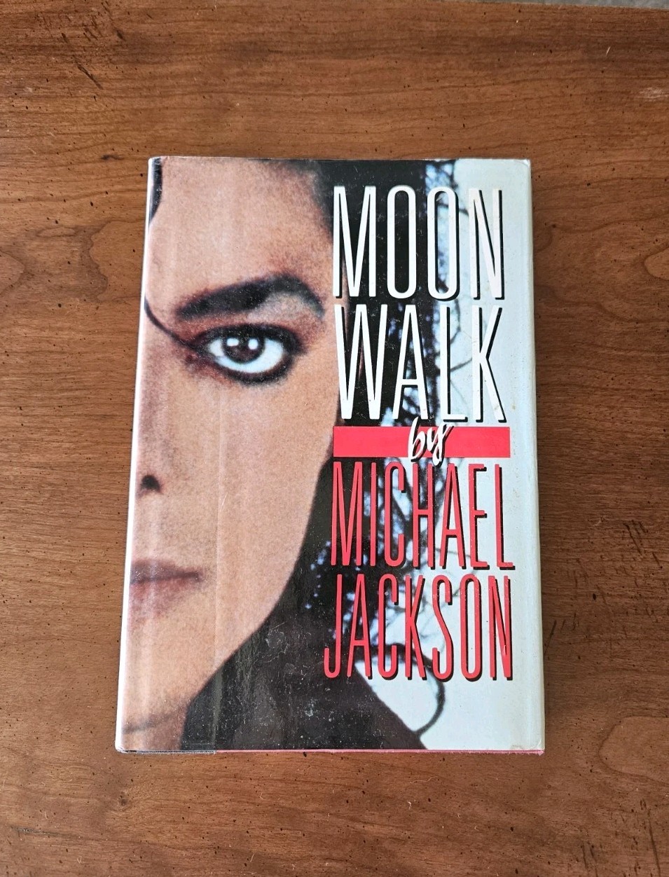 Moonwalk by Michael Jackson 1988 Hardcover Dust Jacket 1st Edition *Cover Indent