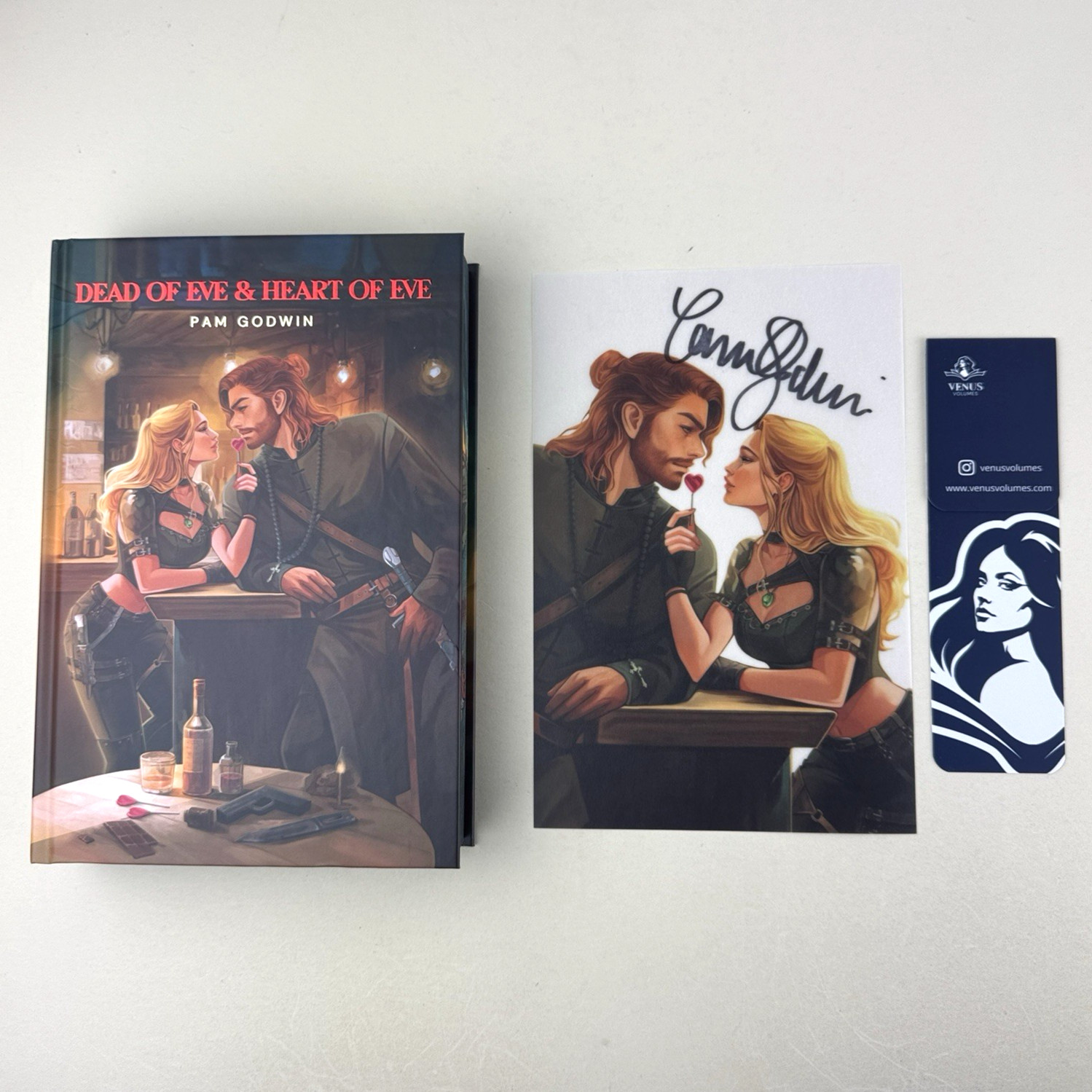 Venus VolumesPam Godwin Signed Dead of Eve Heart of Eve Special Edition Omnibus
