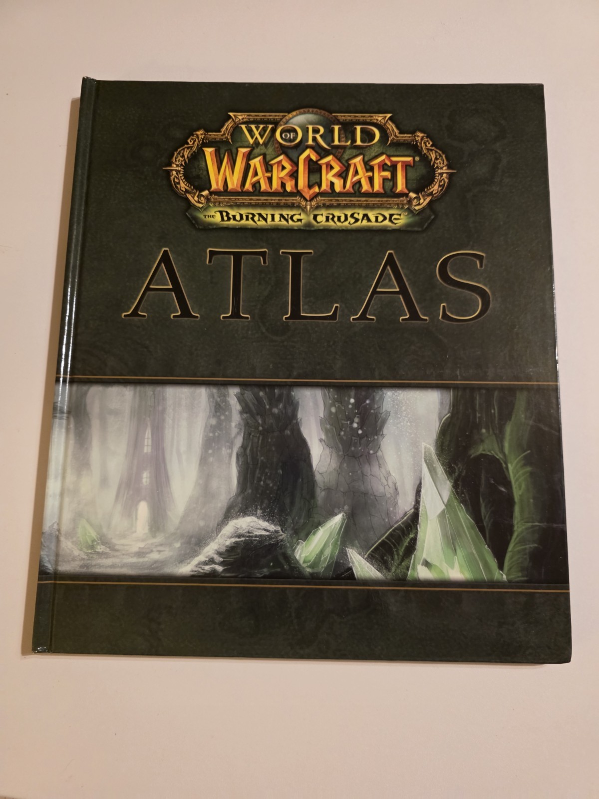 World of Warcraft Burning Crusade Atlas BradyGames Hardcover 2007 WoW HC GOOD