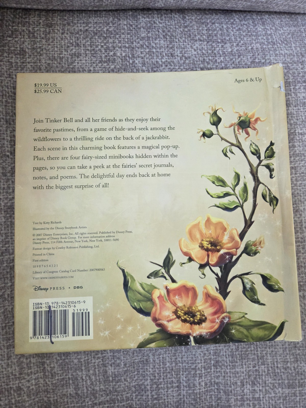 Pixie Hollow Pop-Up Hardcover Richards, Kitty Disney Books Tinker Bell