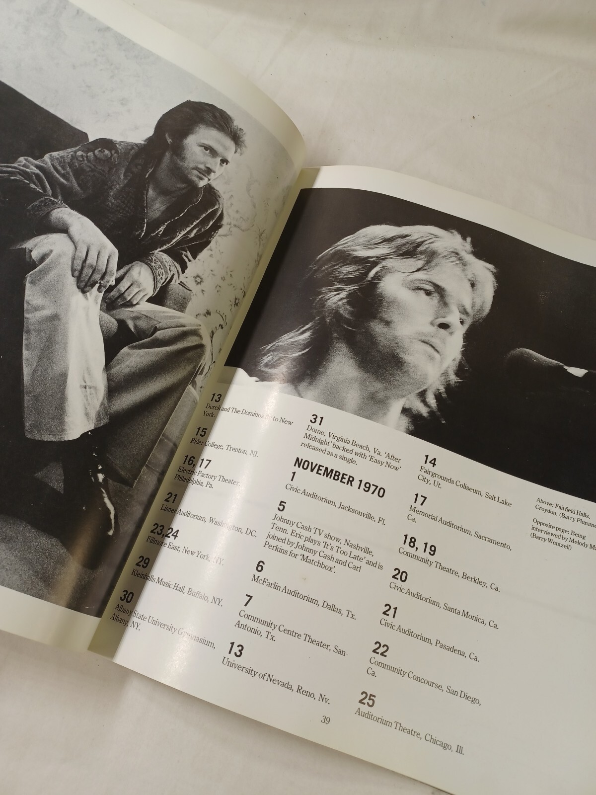 Eric Clapton – A Visual Documentary by Marc Roberty – Omnibus Press